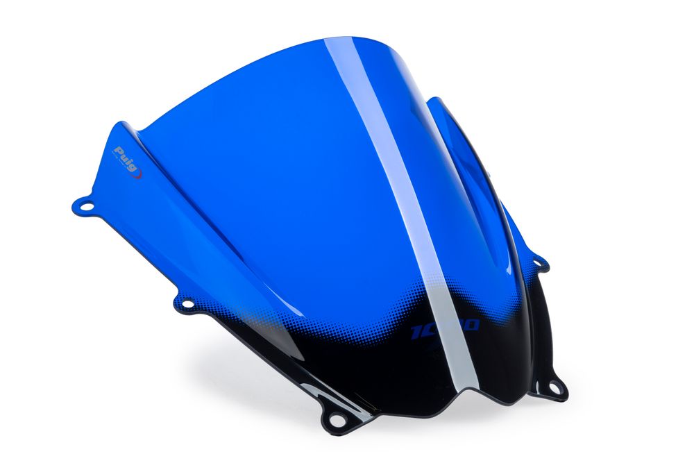PUIG 4363A Z-Racing Scheibe passend fuer SUZUKI GSX-R1000 Blau