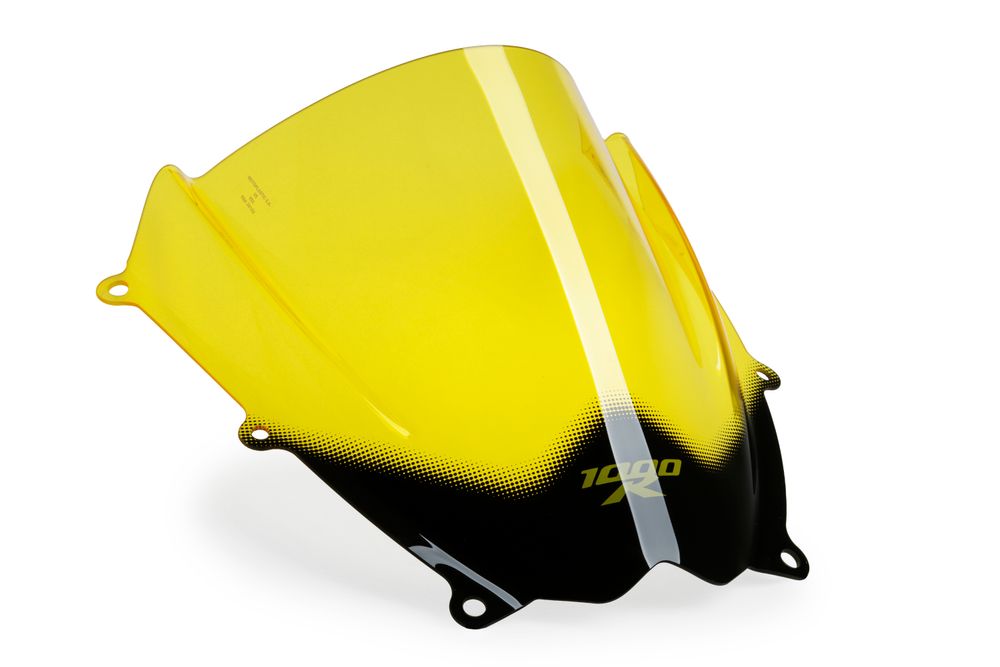 PUIG 4363G Z-Racing Scheibe passend fuer SUZUKI GSX-R1000 Gelb