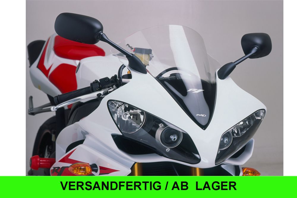 PUIG 4365W Racingscheibe passend fuer YAMAHA YZF-R1 Transparent