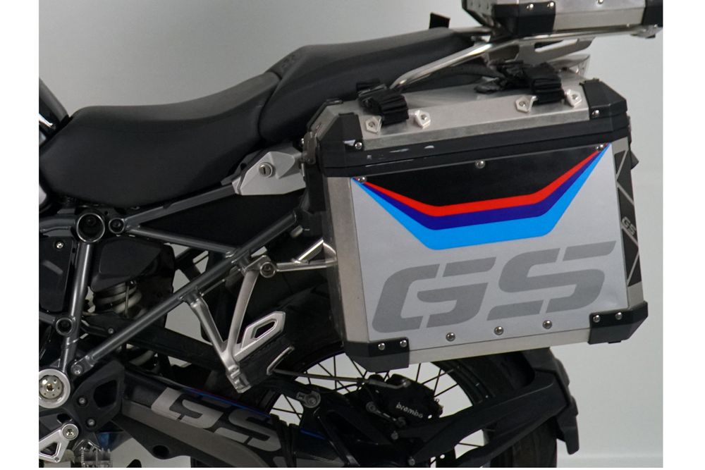 PUIG 20217N Stickerset für BMW passend fuer BMW R1200GS ADVENTURE Schwarz