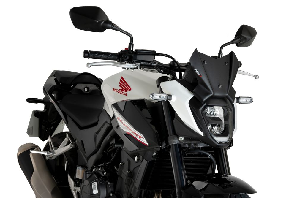 PUIG 21934J New Generation Sport passend fuer HONDA CB500 HORNET Mattschwarz