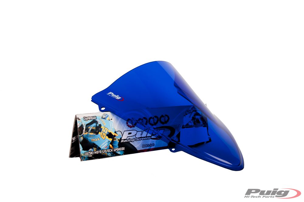 PUIG 4626A Racingscheibe passend fuer KAWASAKI NINJA 250R Blau