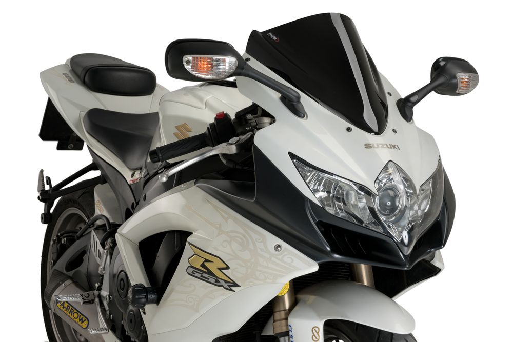 PUIG 4629N Z-Racing Scheibe passend fuer SUZUKI GSX-R600 Schwarz