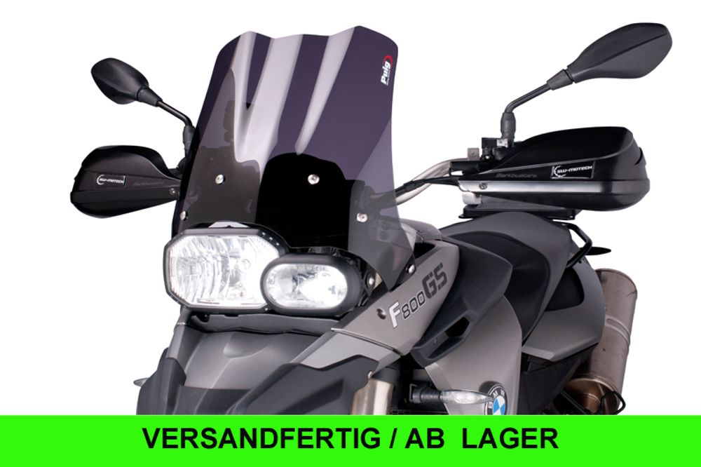 PUIG 4670F Tourenscheibe passend fuer BMW F650GS Stark getönt
