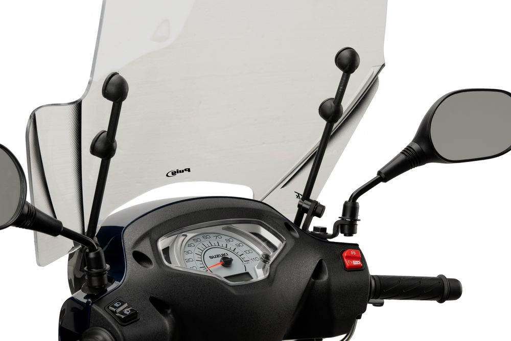 PUIG 21691W T.X.  passend fuer SUZUKI ADDRESS 125i E5 Transparent