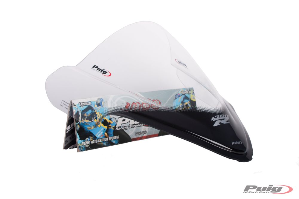 PUIG 4826W Racingscheibe passend fuer SUZUKI GSX-R1300 HAYABUSA Transparent