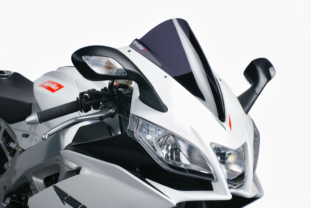 PUIG 4945F Z-Racing Scheibe passend fuer APRILIA RSV4 Stark getönt
