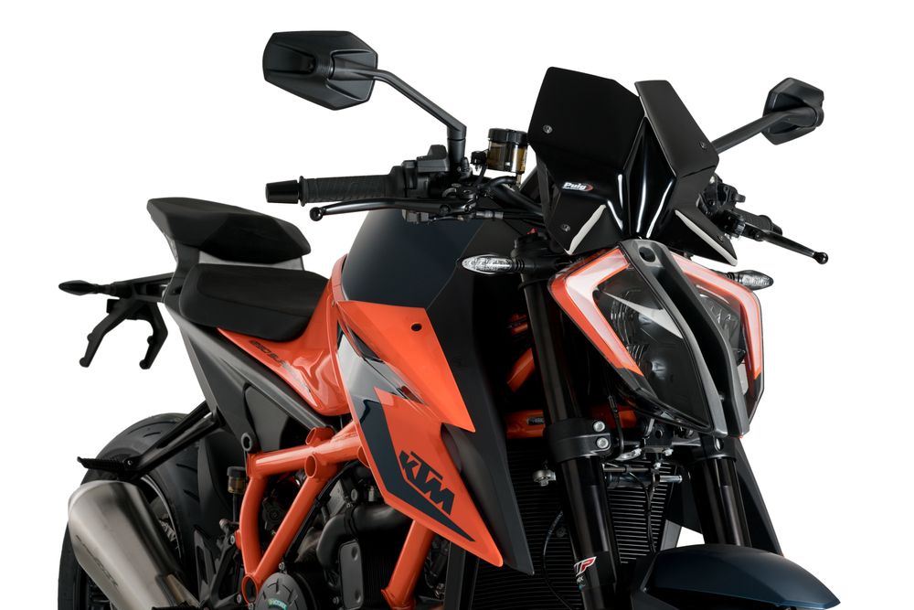 PUIG 20425N New Generation Sport passend fuer KTM 1290 SUPERDUKE R Schwarz