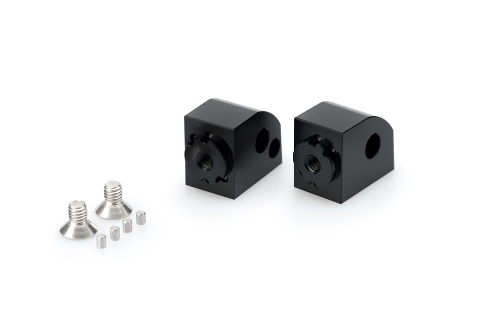 PUIG 20305N Vintage Fußrasten passend fuer BMW F800GT Schwarz