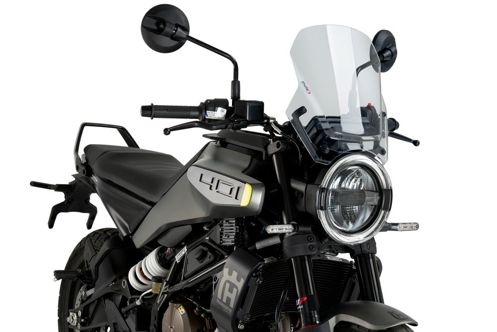 PUIG 22188W New Generation Sport passend fuer HUSQVARNA SVARTPILEN 125 Transparent