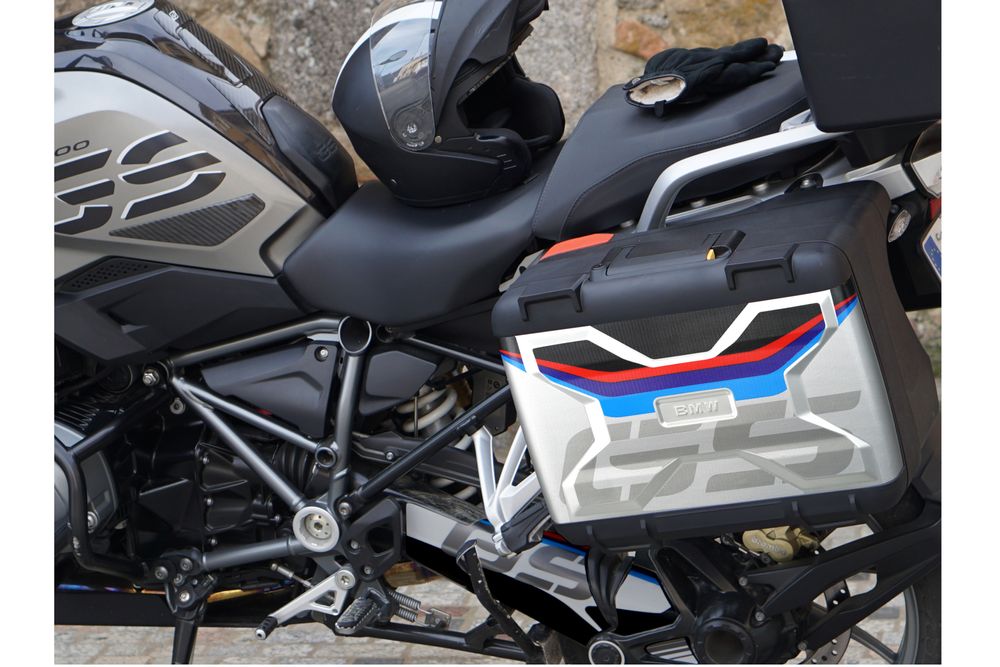PUIG 20216N Stickerset für BMW passend fuer BMW R1200GS Schwarz