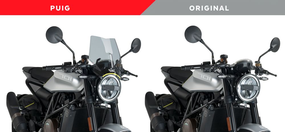 PUIG 9750H New Generation Sport passend fuer HUSQVARNA VITPILEN 701 Getönt