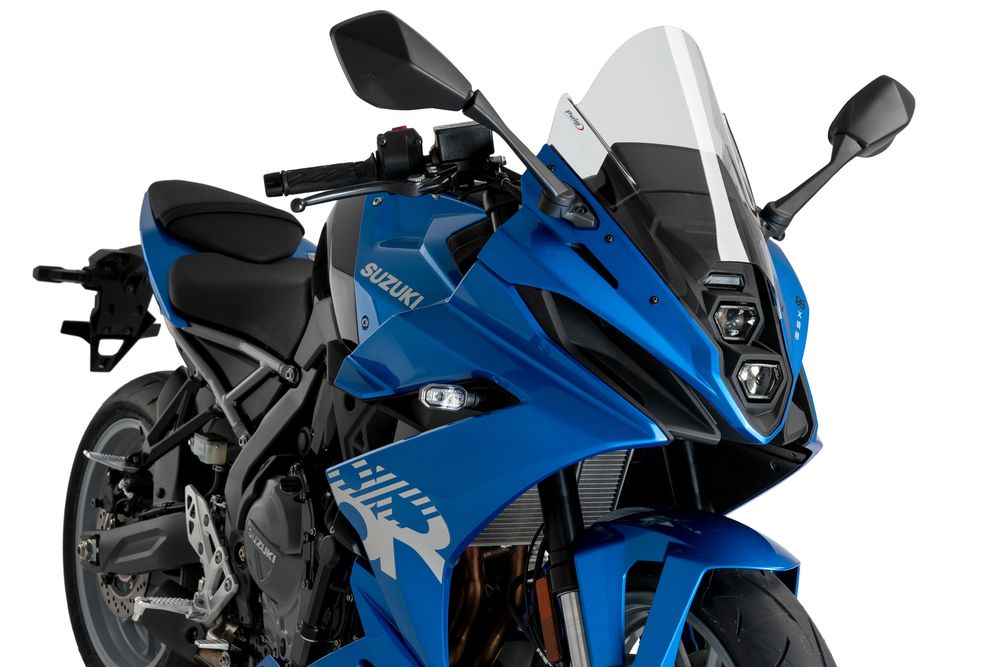 PUIG 21972W Z-Racing Scheibe passend fuer SUZUKI GSX-8R Transparent