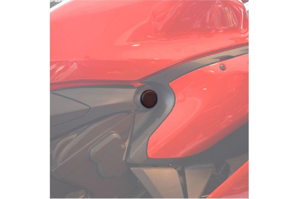 PUIG 9631N Verkleidungsaufsätzte passend fuer DUCATI 959 PANIGALE Schwarz