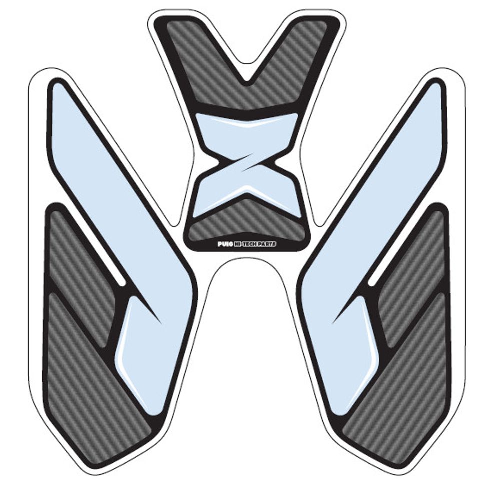 PUIG 9295C Spezifischer Tankschutz  passend fuer SUZUKI GSX-S750 Carbon look