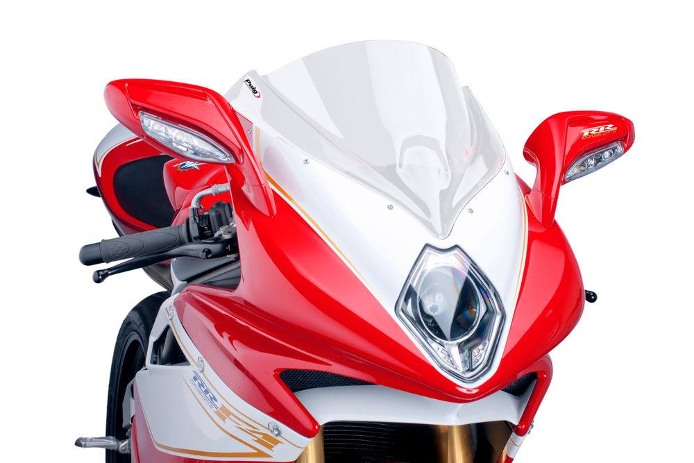 PUIG 5256W Z-Racing Scheibe passend fuer MV AGUSTA F4 1000 RR Transparent