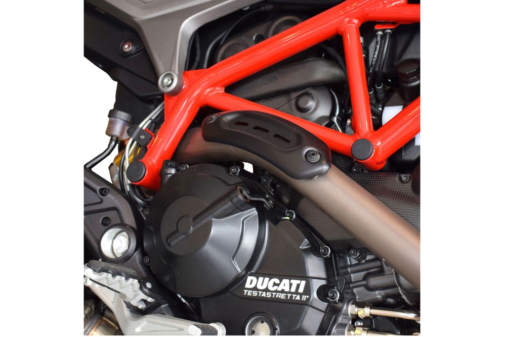 PUIG 9634N Verkleidungsaufsätzte passend fuer DUCATI HYPERMOTARD 939 Schwarz