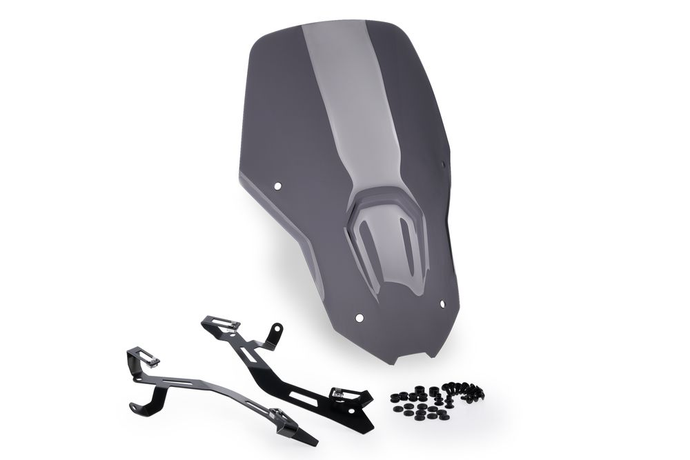 PUIG 21396F Tourenscheibe passend fuer HONDA CRF1100L AFRICA TWIN Stark getönt