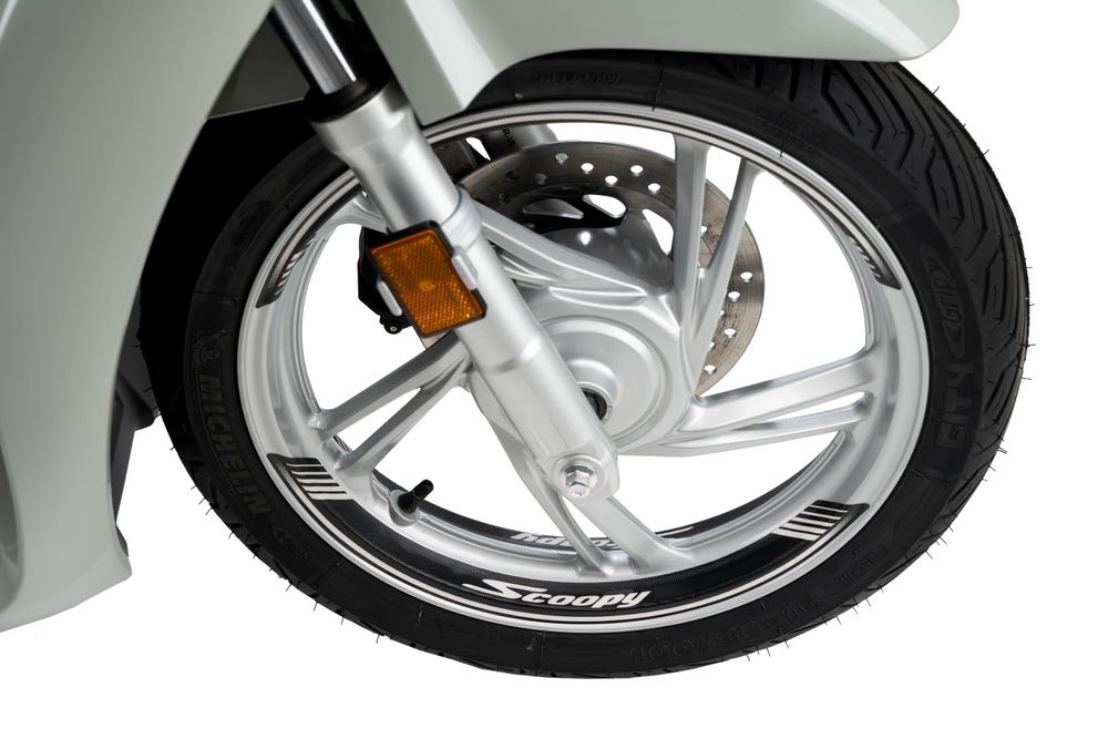 PUIG 5559B Rim Strips Specials passend fuer HONDA SCOOPY SH50 Weiss
