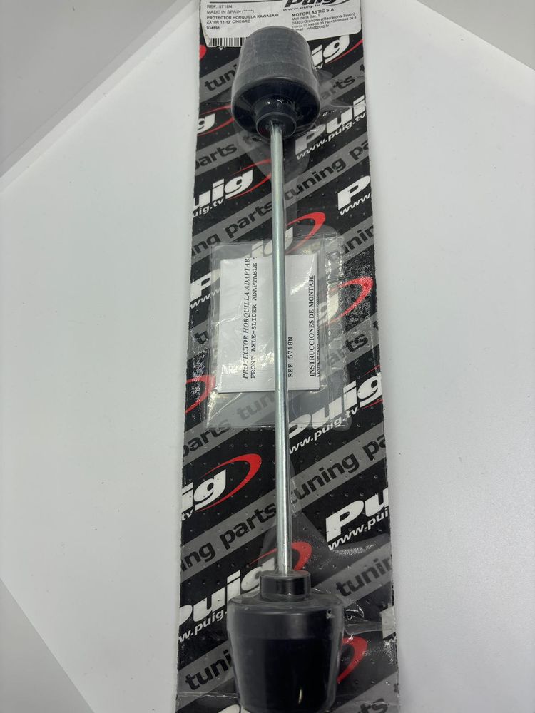 PUIG 5718N Sturzpads verfügbar fuer Kawa ZX10R 2011-2015 schwarz Set