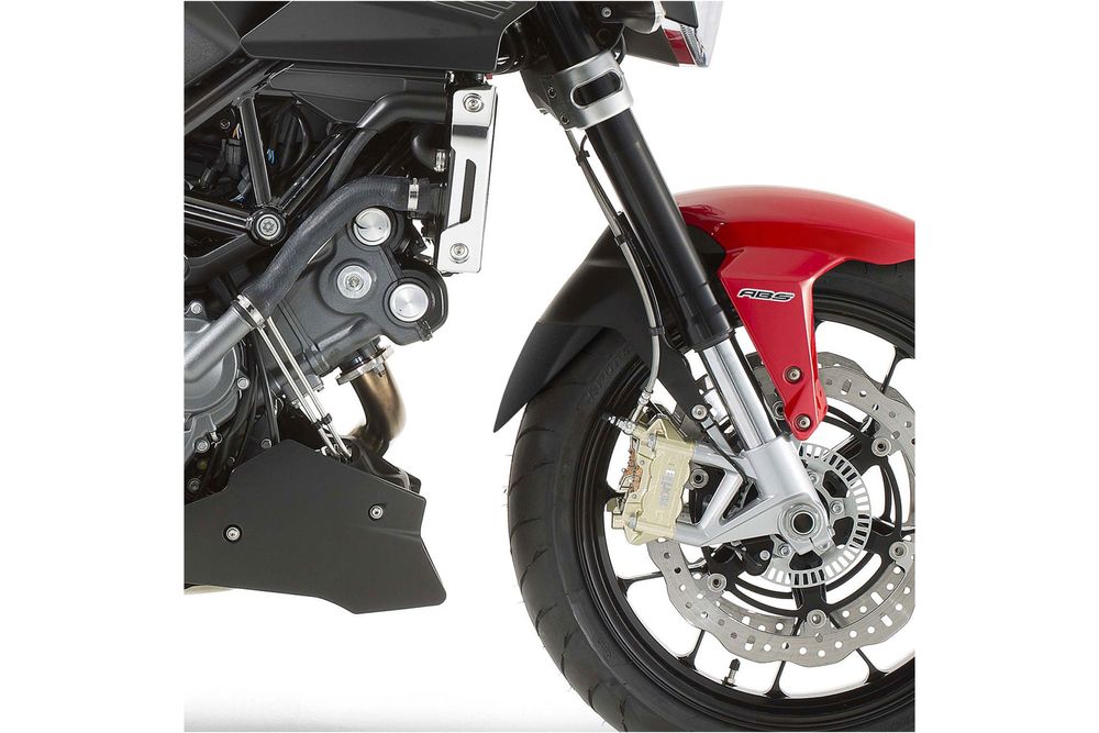 PUIG 5798N Verlängerung des vorderen Schutzblechs passend fuer APRILIA SHIVER 750 Schwarz