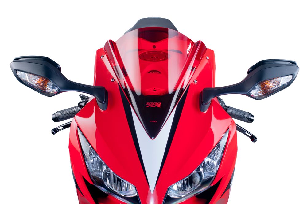 PUIG 5994R Z-Racing Scheibe passend fuer HONDA CBR1000RR FIREBLADE SP Rot
