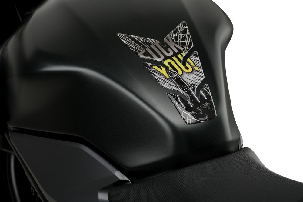 PUIG 20596N F-You Tankschutz passend fuer HONDA NT650V DEAUVILLE Schwarz