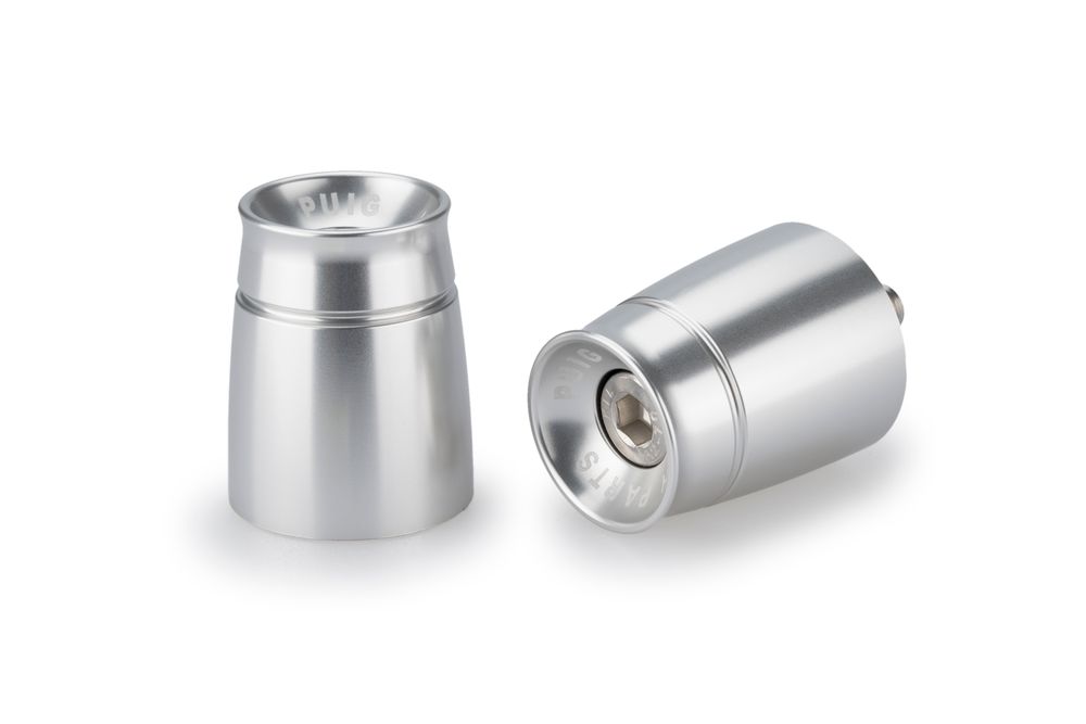 PUIG 22095P Lenkerenden Sport passend fuer YAMAHA MT-09 SP Silber