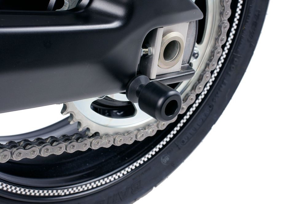 PUIG 4031N Schwingenschutzen passend fuer YAMAHA TDM900 Schwarz