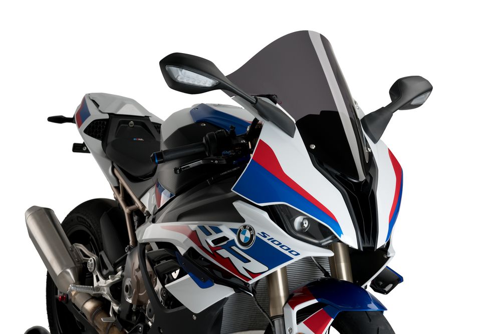 PUIG 3641F R-Racer Scheibe passend fuer BMW S1000RR Stark getönt