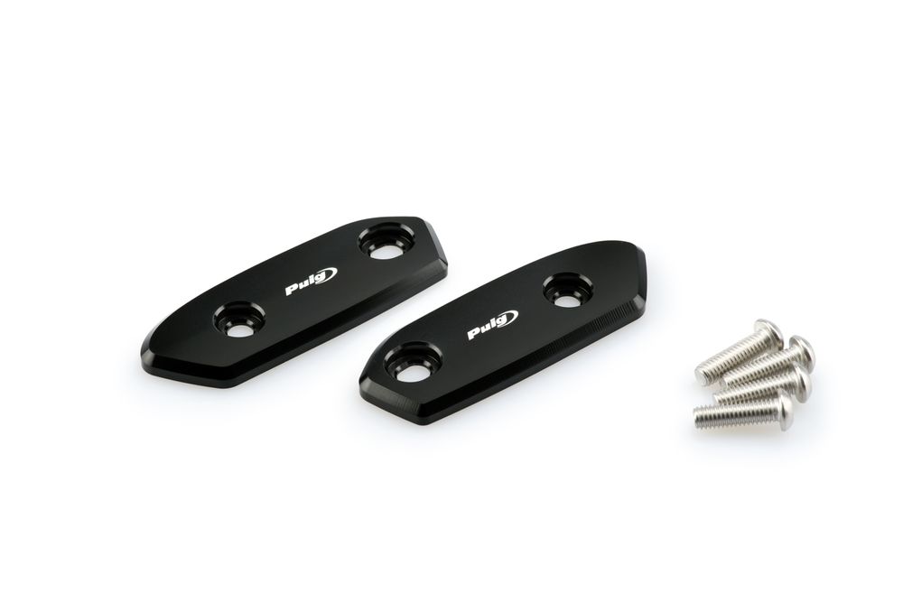 PUIG 3848N Rückspiegel Kappen passend fuer SUZUKI GSX-R1000 Schwarz