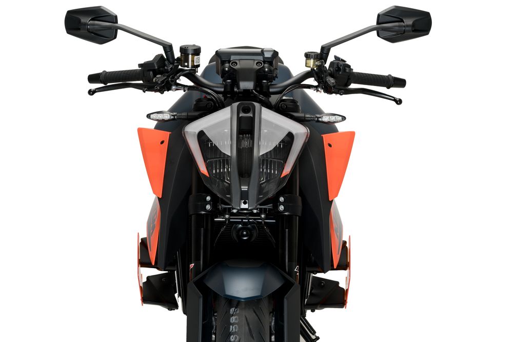 PUIG 20462T Naked Side Spoiler passend fuer KTM 1290 SUPERDUKE R Orange