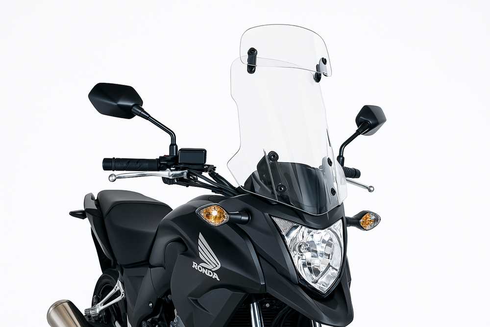 PUIG 6002W Tourenscheibe mit Spoilerscheibe passend fuer HONDA NC700X Transparent