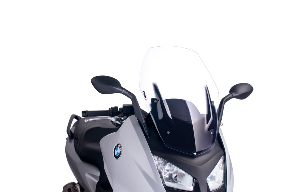 PUIG 6031W Windschutzscheibe V-Tech Line Sport passend fuer BMW C600 SPORT Transparent