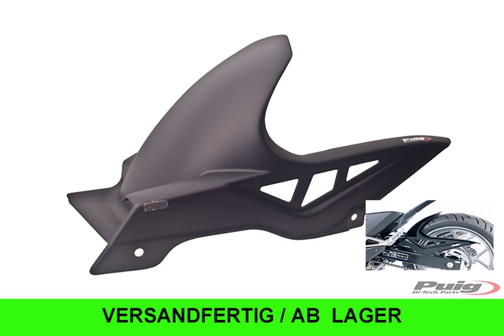 PUIG 6038J Hinterradabdeckungen passend fuer HONDA NC750S Mattschwarz