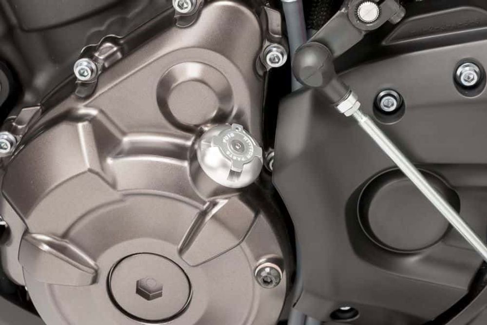 PUIG 6157P Ölverschlusskappe passend fuer YAMAHA XT660X Silber
