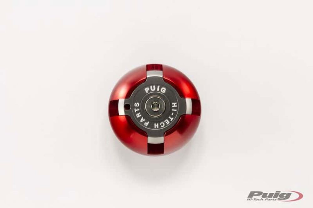 PUIG 6157R Ölverschlusskappe passend fuer YAMAHA XT660X Rot