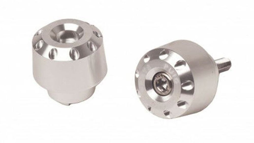 PUIG 6199P Lenkerenden Kurz passend fuer YAMAHA YZF-R1 Silber