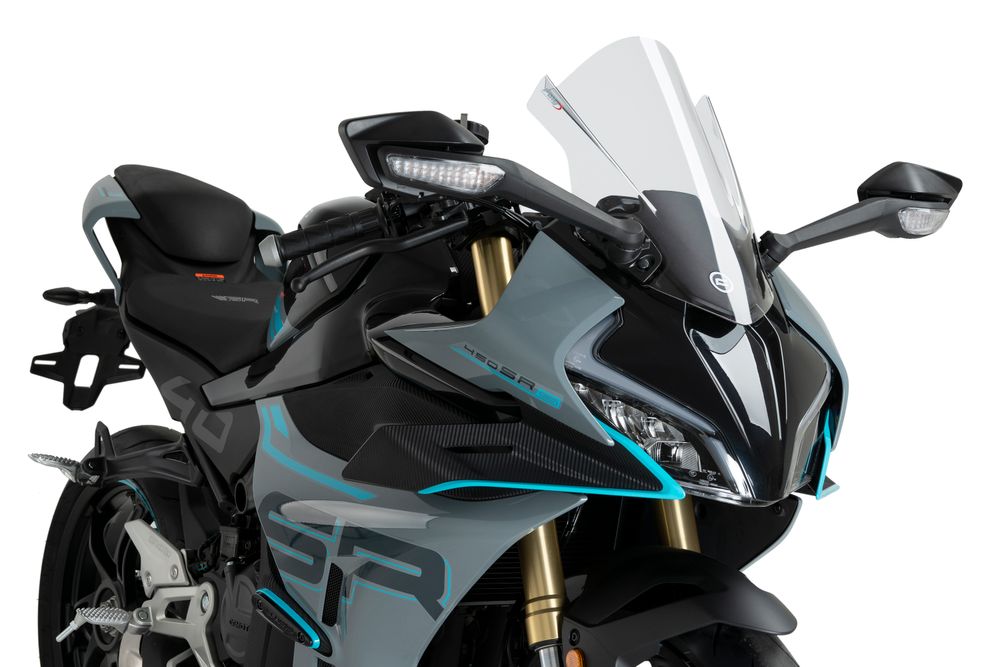 PUIG 22286W Z-Racing Scheibe passend fuer CFMOTO 450 SR Transparent