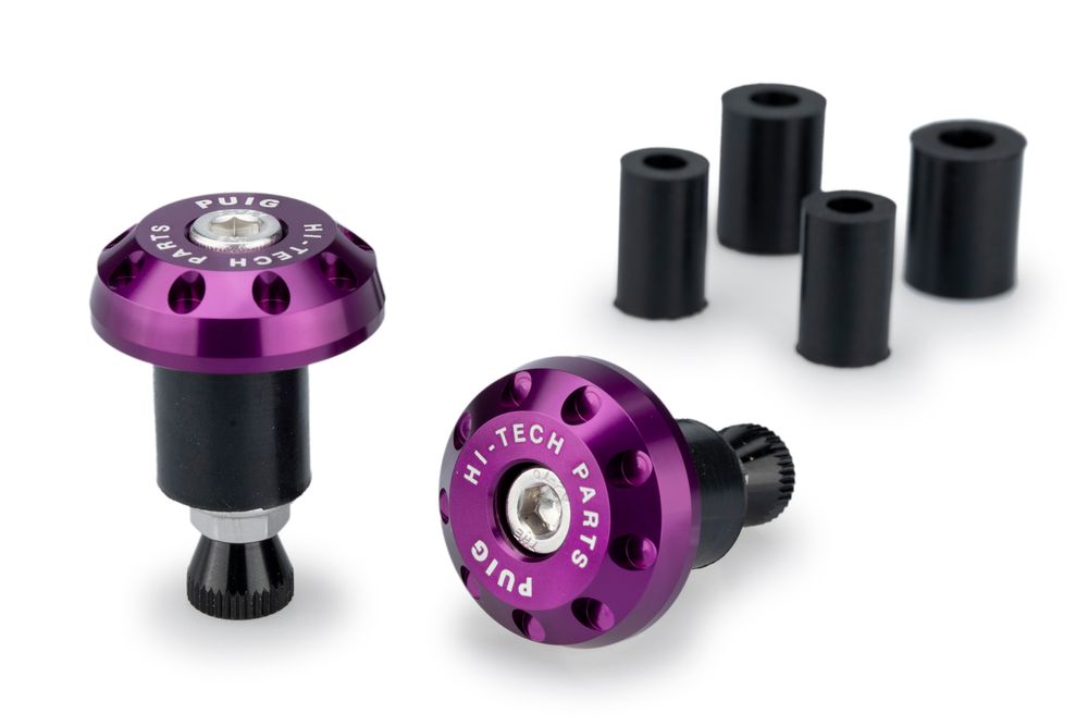 PUIG 6222L Lenkerenden Race passend fuer KTM 125 DUKE Lila