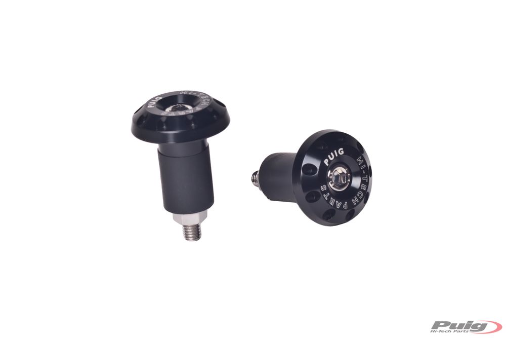 PUIG 6222N Lenkerenden Race passend fuer KTM 125 DUKE Schwarz