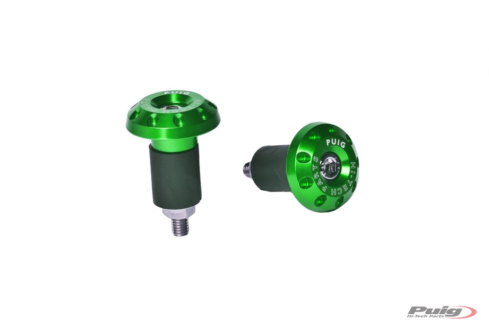 PUIG 6222V Lenkerenden Race passend fuer KTM 125 DUKE Grün