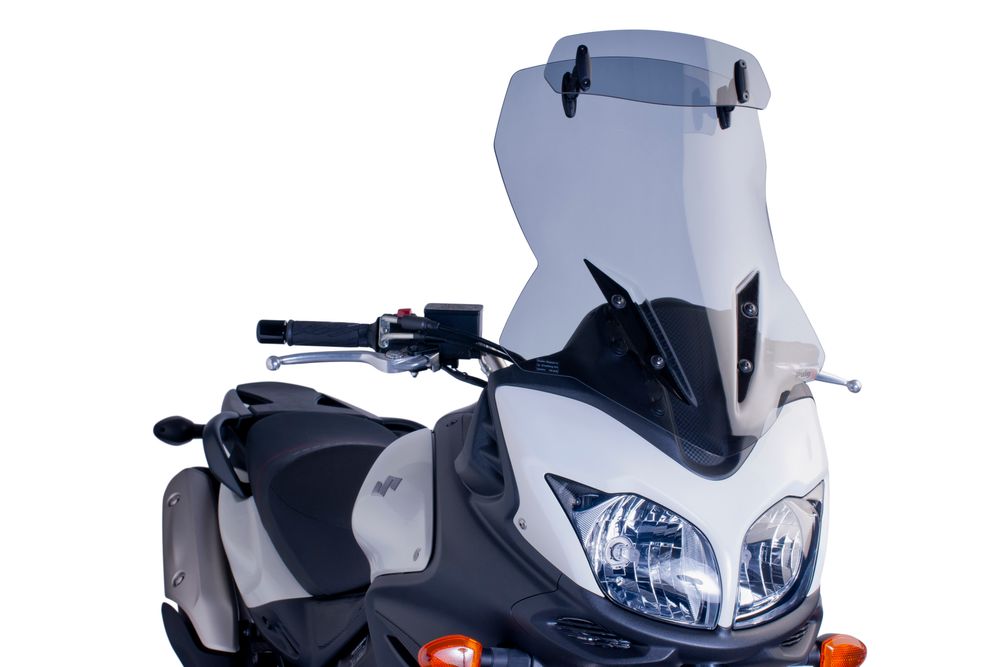 PUIG 6253H Tourenscheibe mit Spoilerscheibe passend fuer SUZUKI DL650 V-STROM Getönt