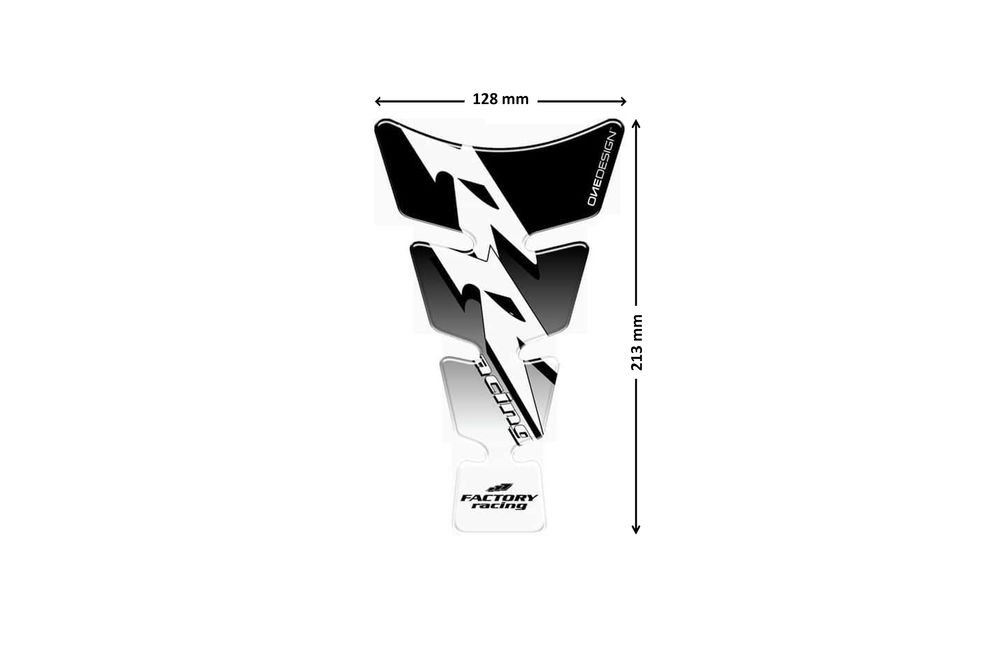 PUIG 4341N Spirit Tankprotektor passend fuer YAMAHA FZ6 FAZER Schwarz