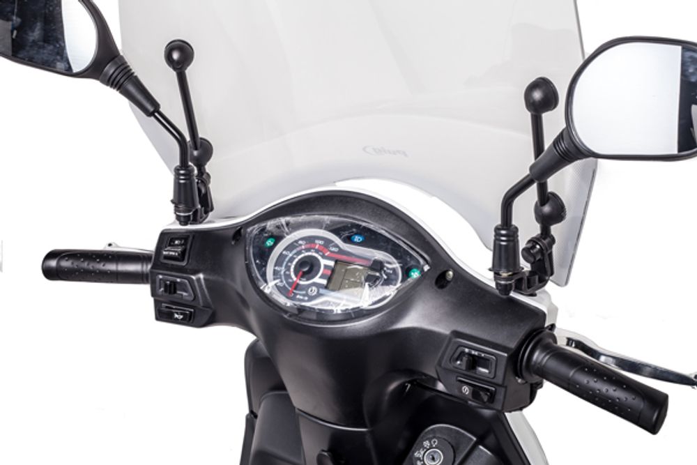 PUIG 6257W Rollerscheibe T.S. passend fuer SYM SYMPHONY SR 50 Transparent