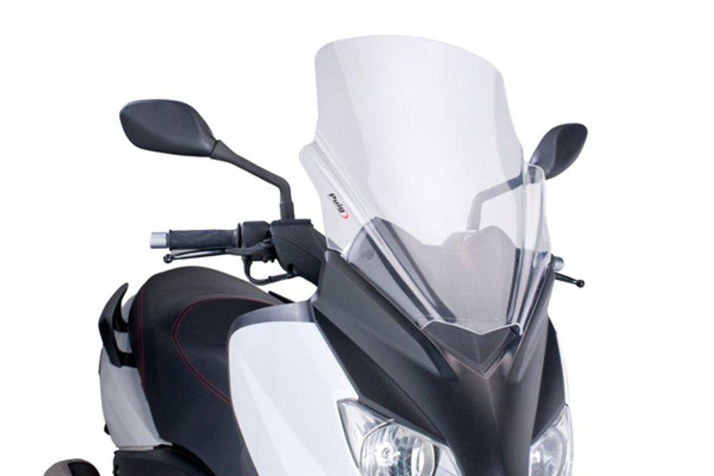 PUIG 6259W Windschutzscheibe V-Tech Line Touring passend fuer YAMAHA X-MAX 125 Transparent