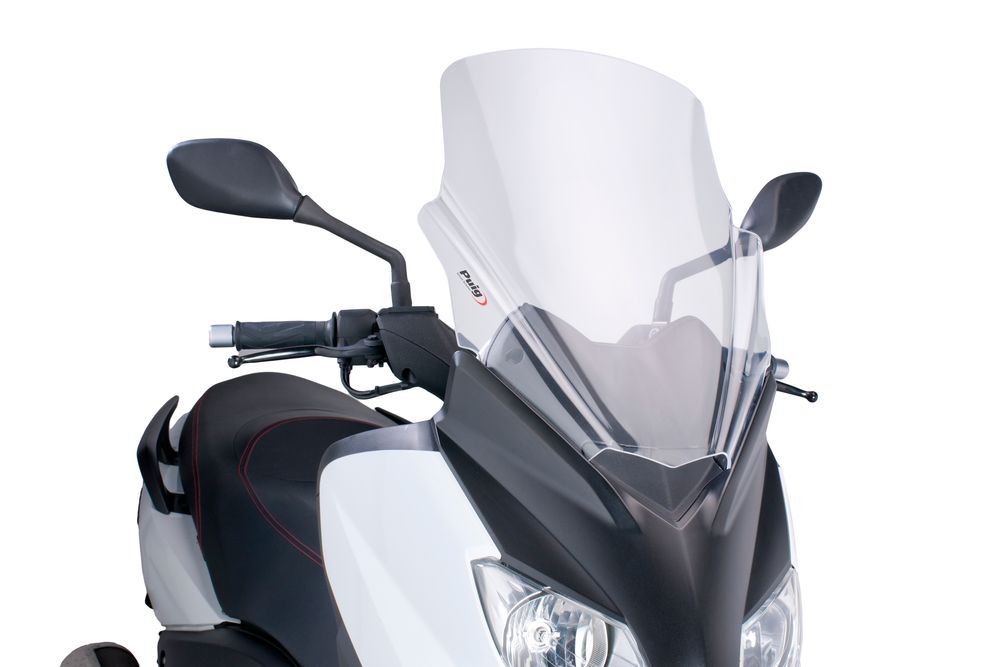 PUIG 6259W Windschutzscheibe V-Tech Line Touring passend fuer YAMAHA X-MAX 125 Transparent
