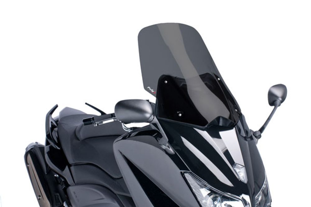 PUIG 6260F Windschutzscheibe V-Tech Line Touring passend fuer YAMAHA T-MAX 530 Stark getönt