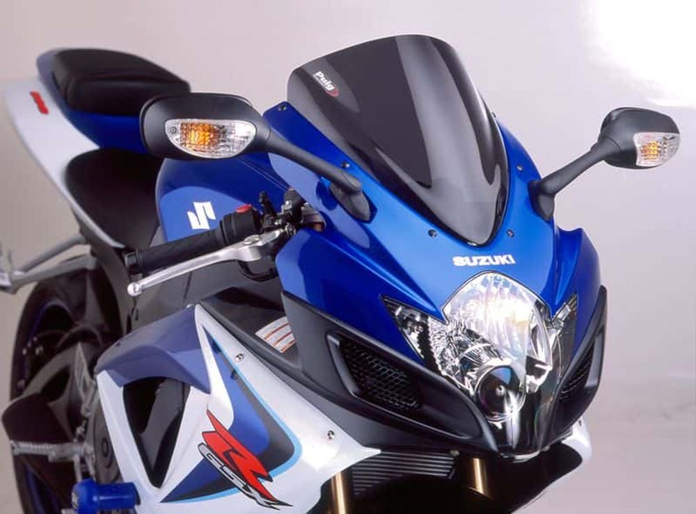 PUIG 4055F Z-Racing Scheibe passend fuer SUZUKI GSX-R600 Stark getönt