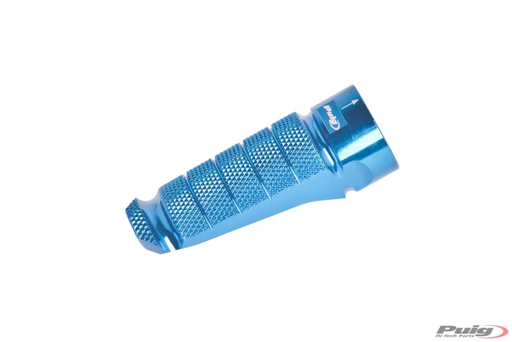PUIG 6301A Racing Fußrasten passend fuer YAMAHA T-MAX 560 TECH MAX Blau